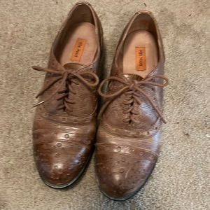 Mis Mooz sz 9 brown loafer